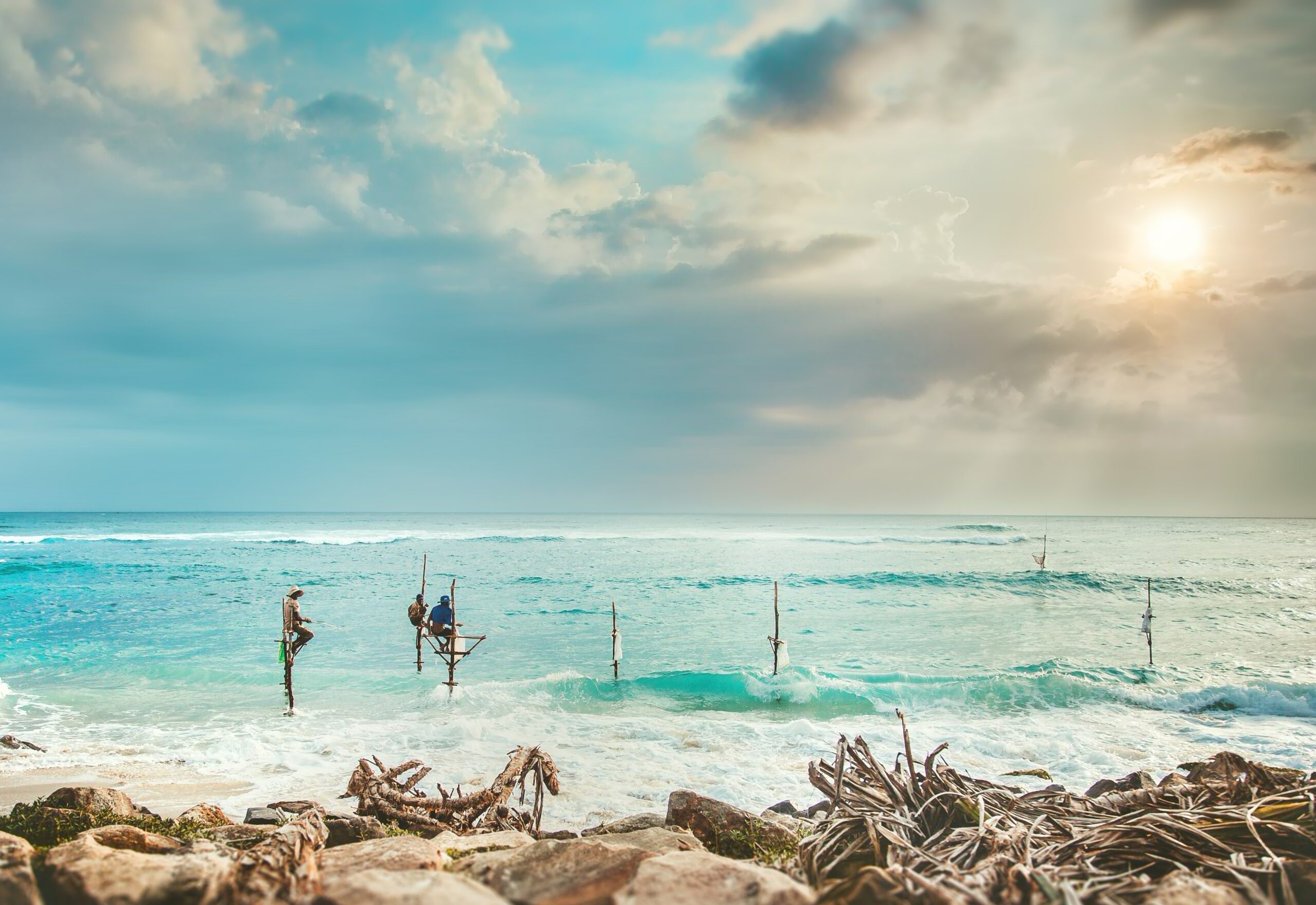 sri lankan people fishing