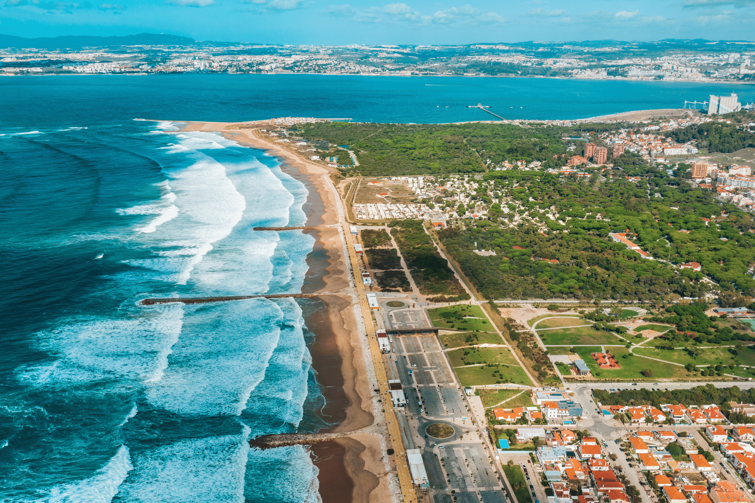 Costa da Caparica view